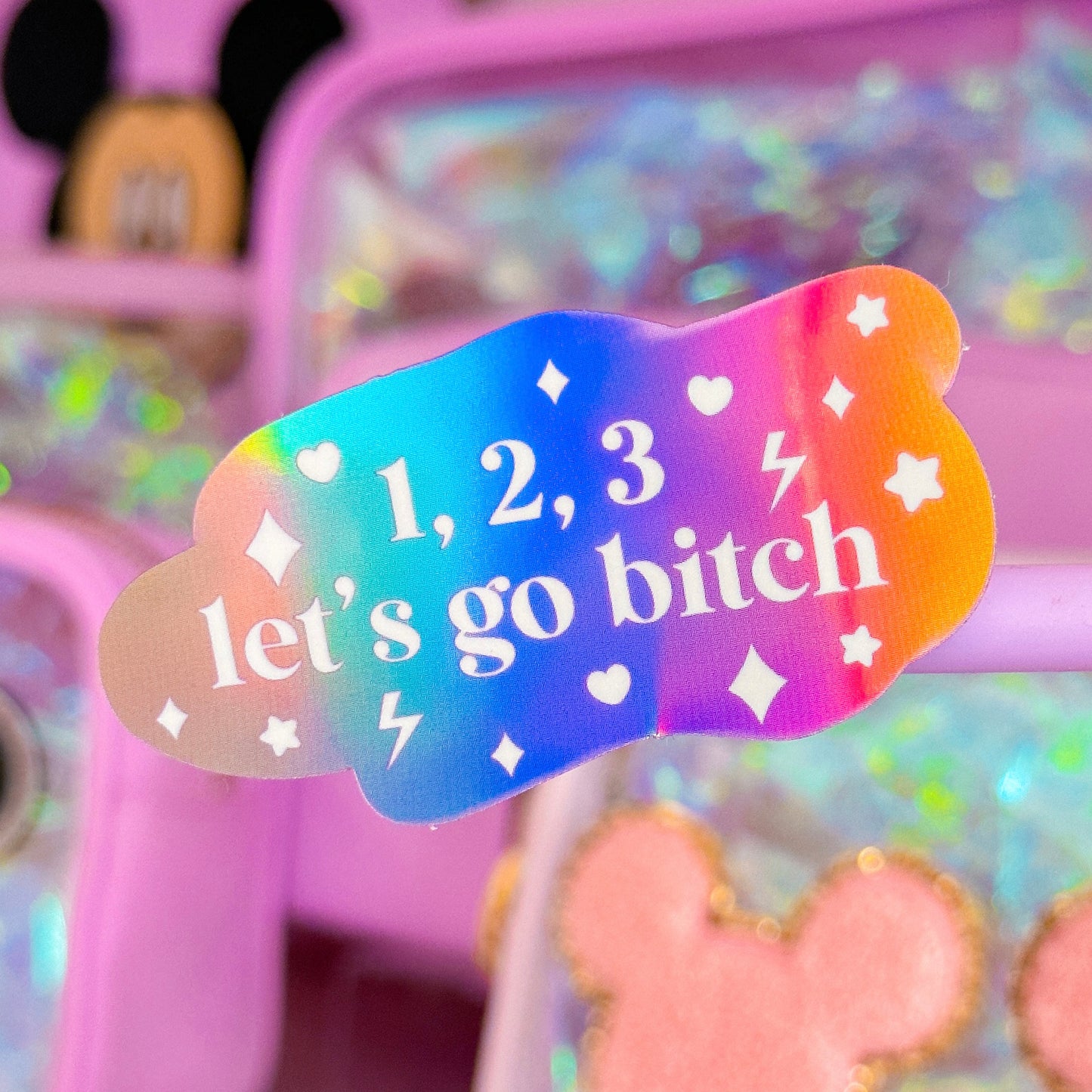 Waterproof Sticker - 1,2,3 LGB