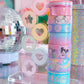 Acrylic Washi Stand - Rainbow Discs