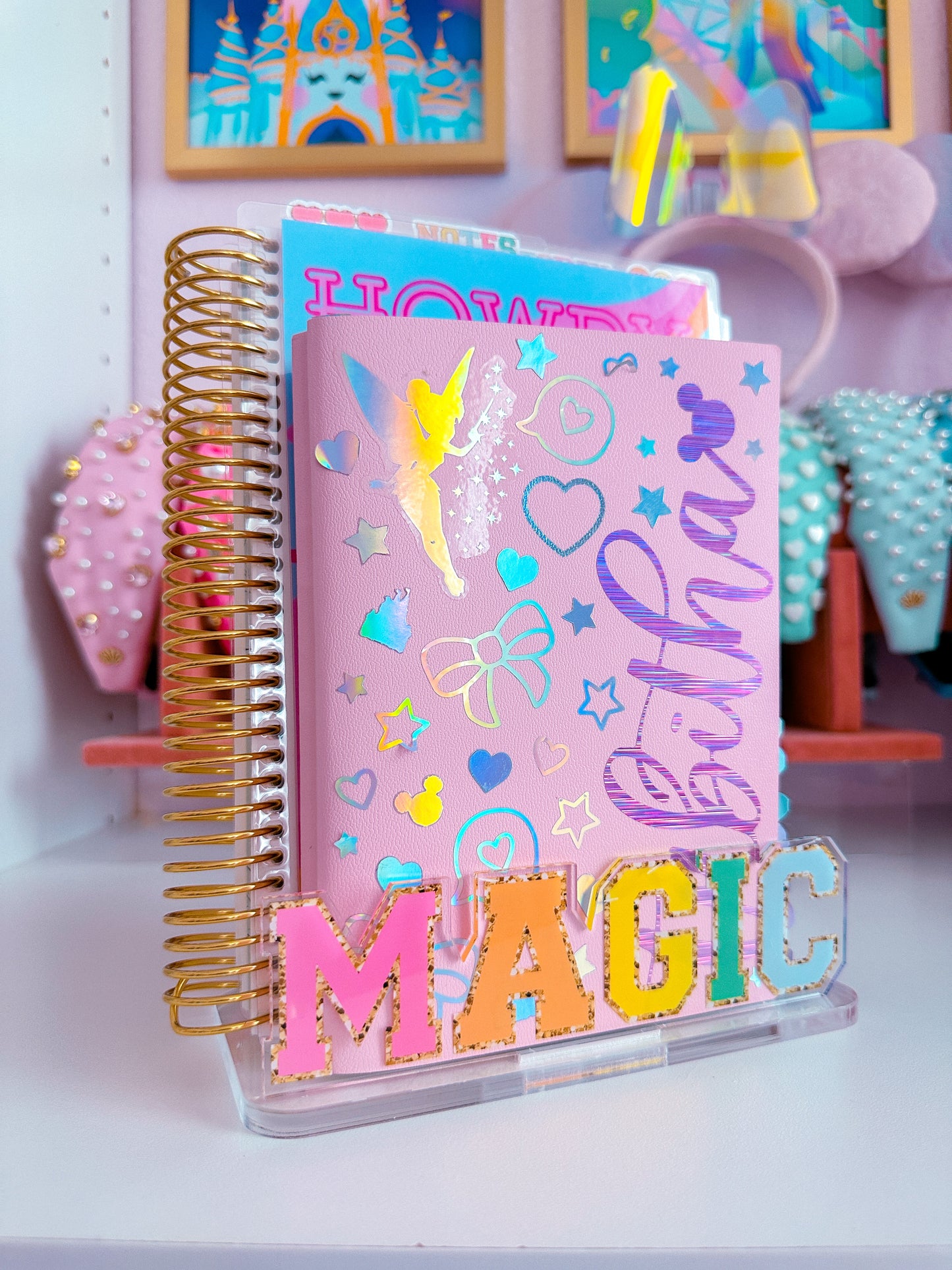 XL Acrylic Book Stand - Varsity Magic