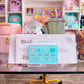 Acrylic Sticky Note Holder - Blue Credit Card