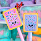 Glitter Waterproof Sticker - Toaster Tart