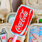 Glitter Waterproof Sticker - SODA (Red)