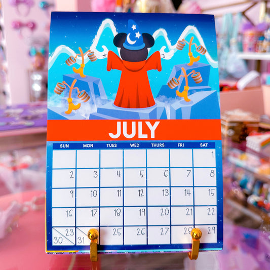 5x7 Premium Luxe Calendar Card - Fantasmic (July 2023)