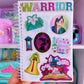 Waterproof Sticker - (Mulan) Princess Profile