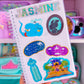 Waterproof Sticker - (Jasmine) Princess Profile