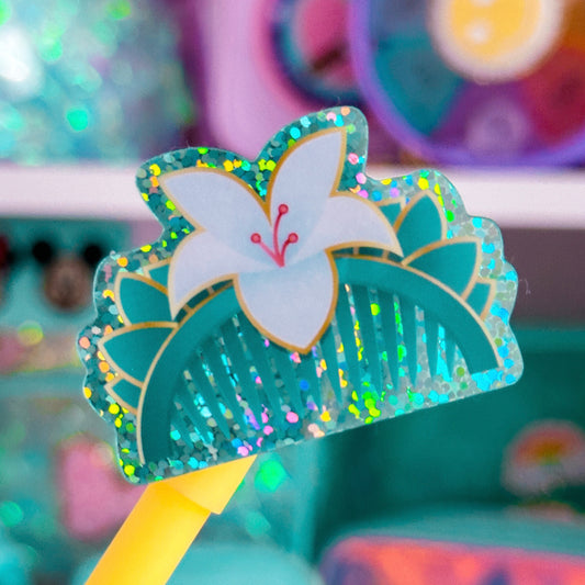 Waterproof Sticker - (Mulan) Jade Hair Piece
