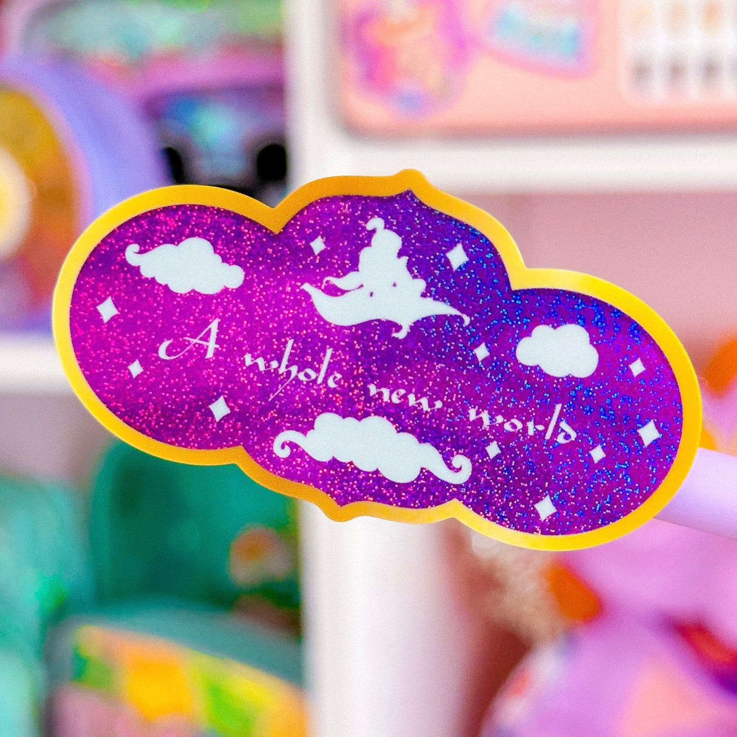 Waterproof Sticker - (Jasmine) A Whole New World