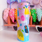 20oz Stainless Steel Skinny Tumbler FULL WRAP -  Princess Dresses