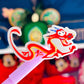 Waterproof Sticker - (Mulan) Lucky Friend & Fan