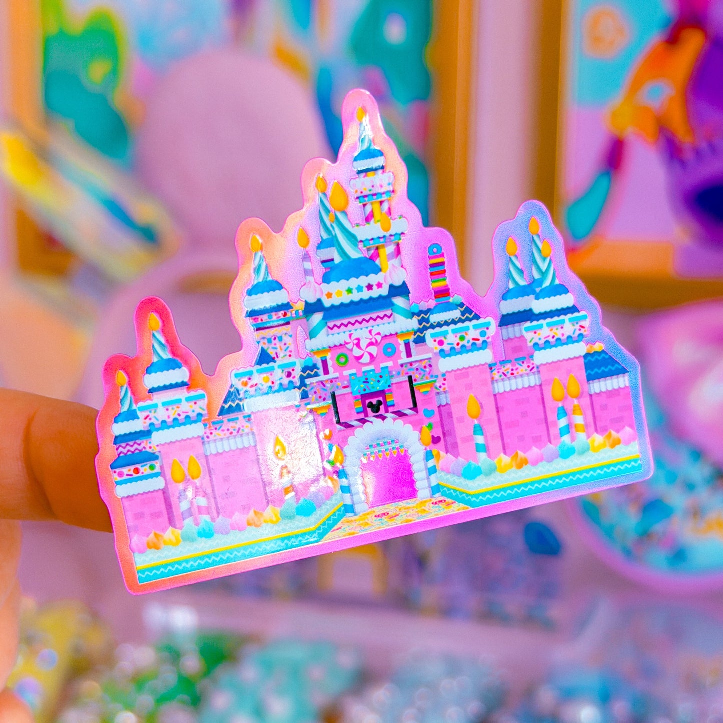 Waterproof Sticker - Cake Castle DL