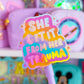 Waterproof Sticker - She Get It From Her Trauma