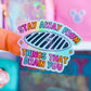 Waterproof Sticker - Stay Away From Things That Drain You