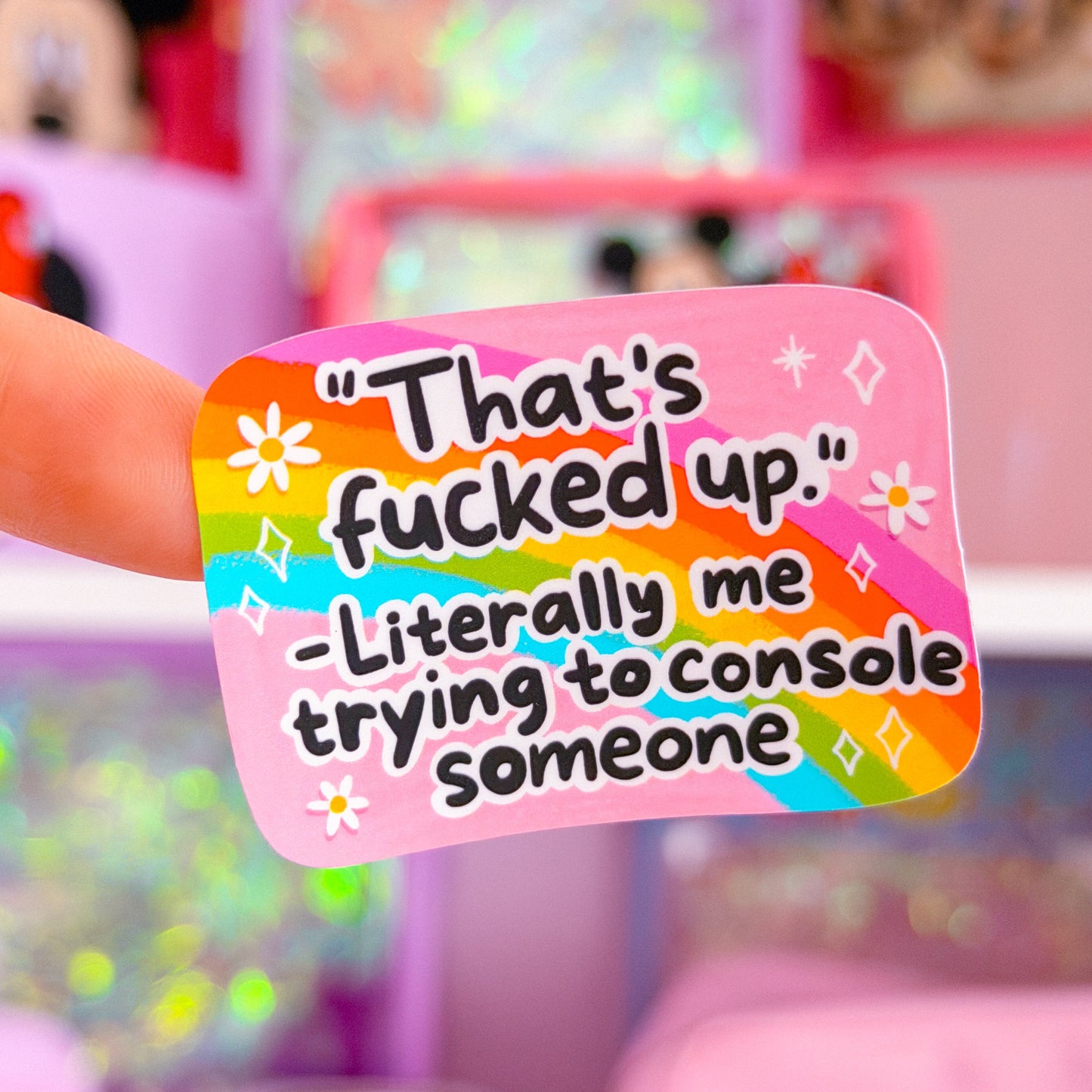 Waterproof Sticker - That's F*cked Up