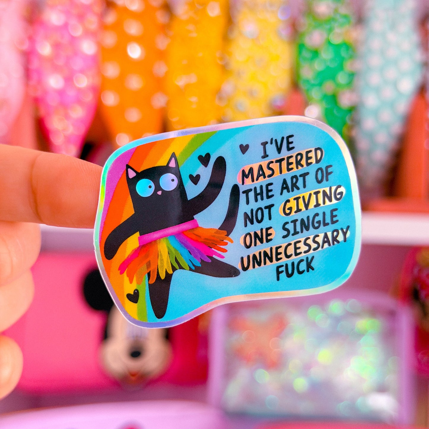 Waterproof Sticker - Mastered The Art Of Not Giving A F*CK