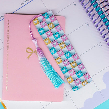 Metal Bookmark & Washi Card - 3D Magic