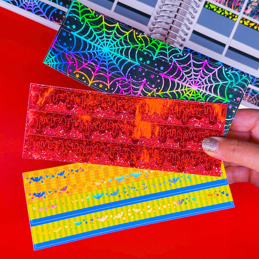 Foiled Washi Strip Stickers - Halloween