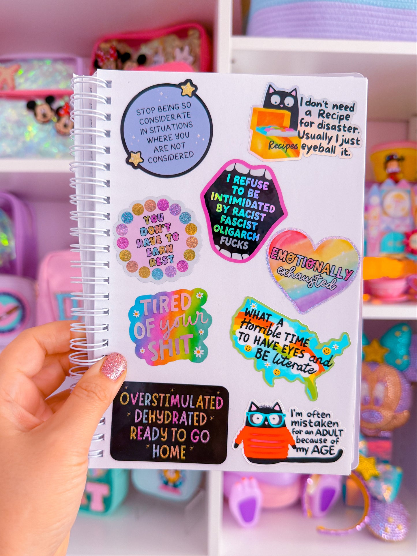 Waterproof Sticker - I Refuse To Be Intimidated