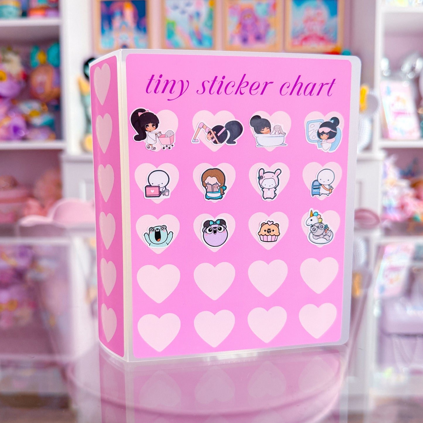 4x6 Junk Journal Storage Book - Tiny Sticker Tracker