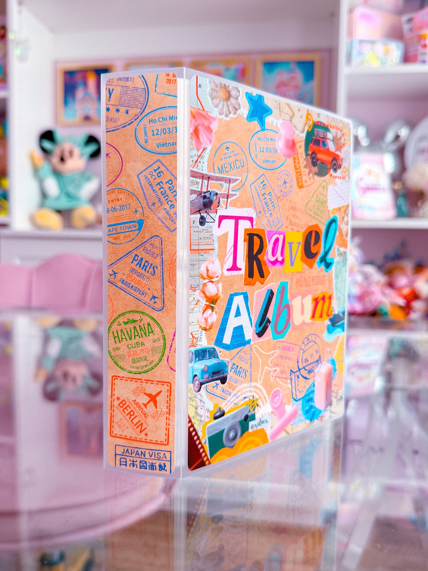 5x7 Junk Journal Storage Book - Travel Album