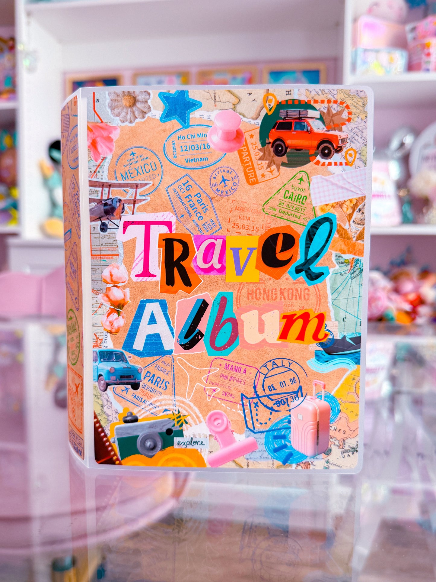 5x7 Junk Journal Storage Book - Travel Album