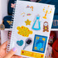 Waterproof Sticker - (Belle) Castle Friends (Antiques)