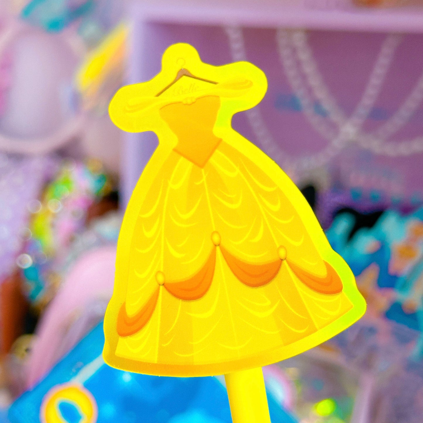 Waterproof Sticker - (Belle) Dress