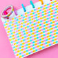 5MM Foiled Washi Tape - Pastel Prisms
