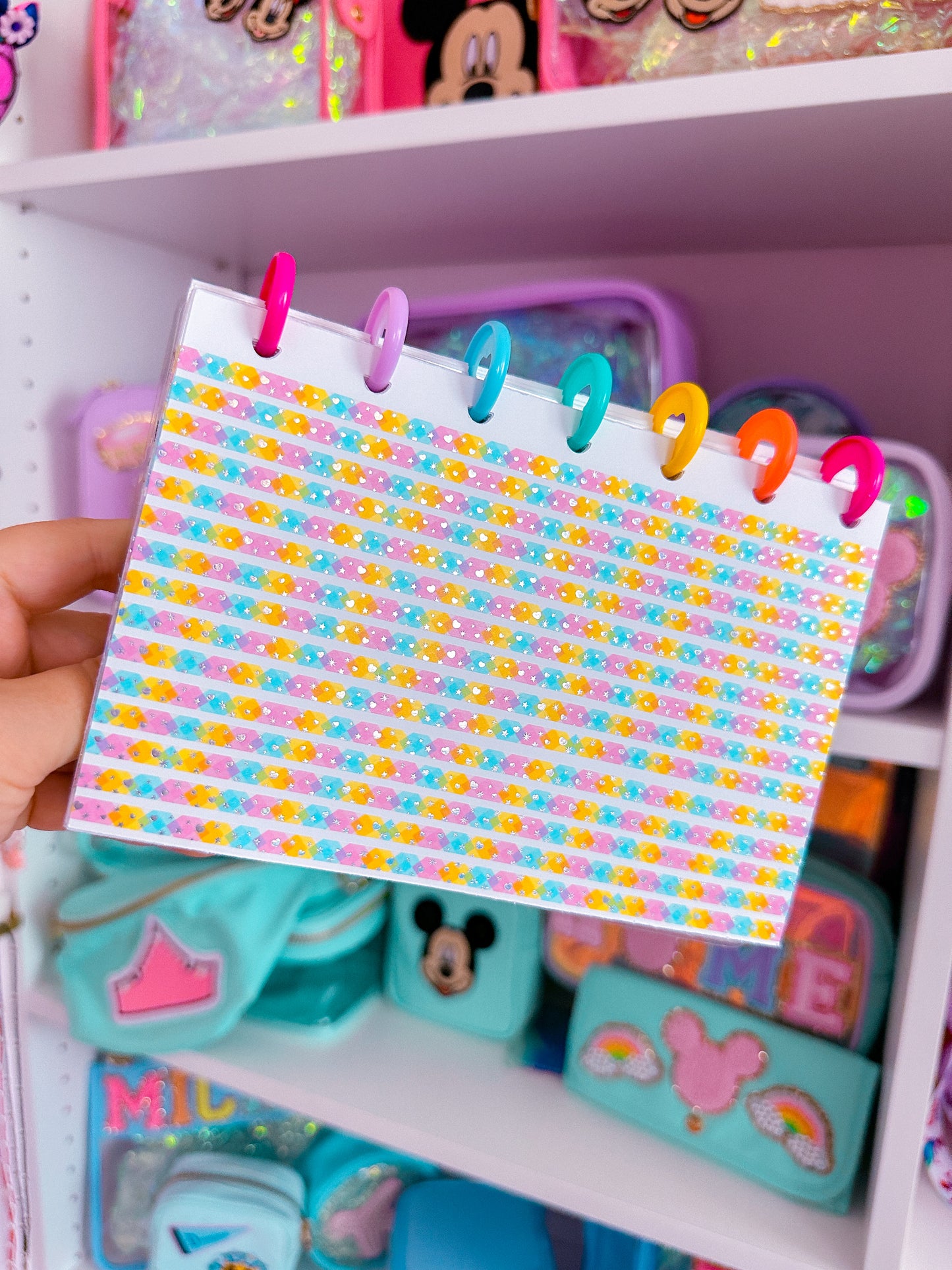 5MM Foiled Washi Tape - Pastel Prisms