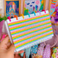 15MM Foiled Washi Tape - Bold STRIPE