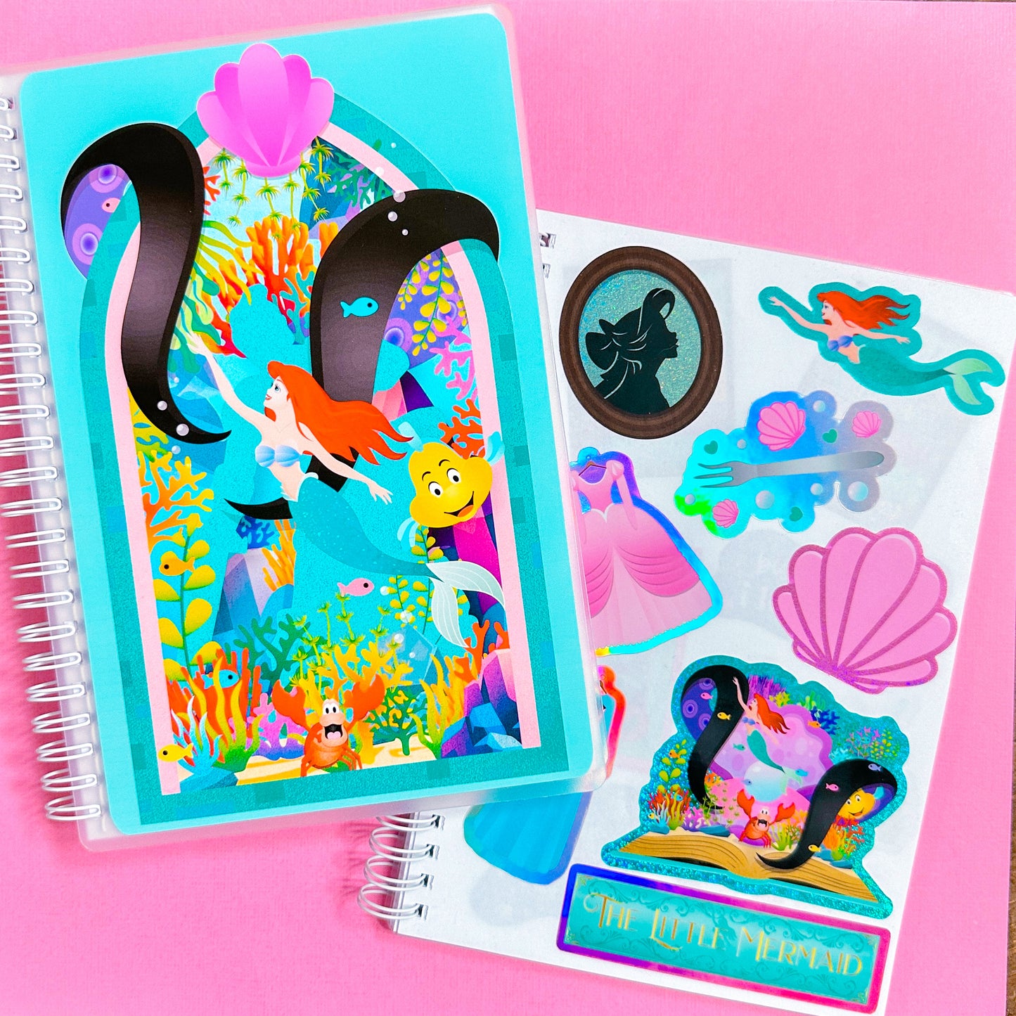 Waterproof Sticker - (Ariel) Princess Profile