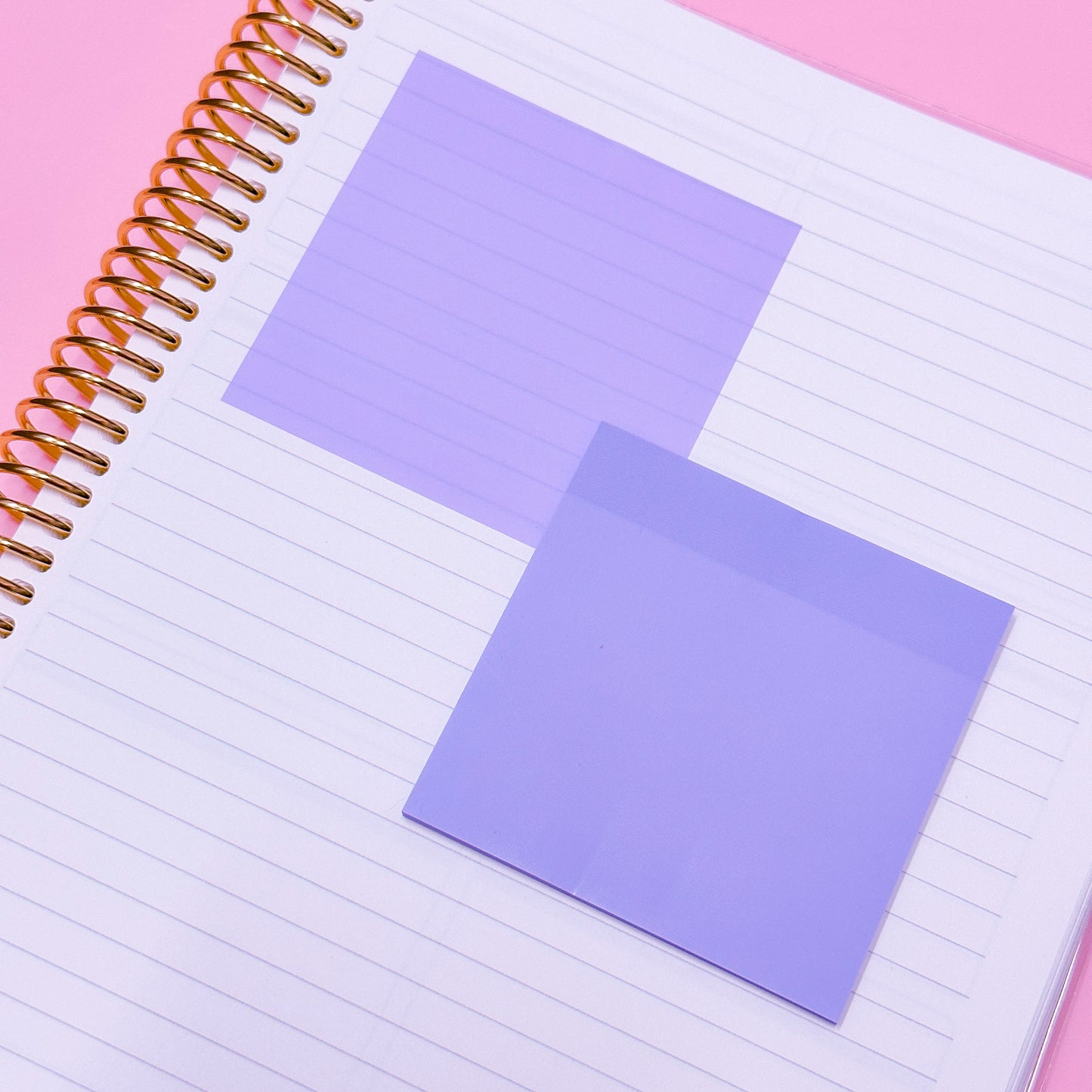 Transparent Sticky Notes - 3x3 Pastel (Clear)