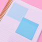 Transparent Sticky Notes - 3x3 Pastel (Clear)