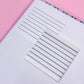 Transparent Sticky Notes - 3x3 Pastel (Lined)