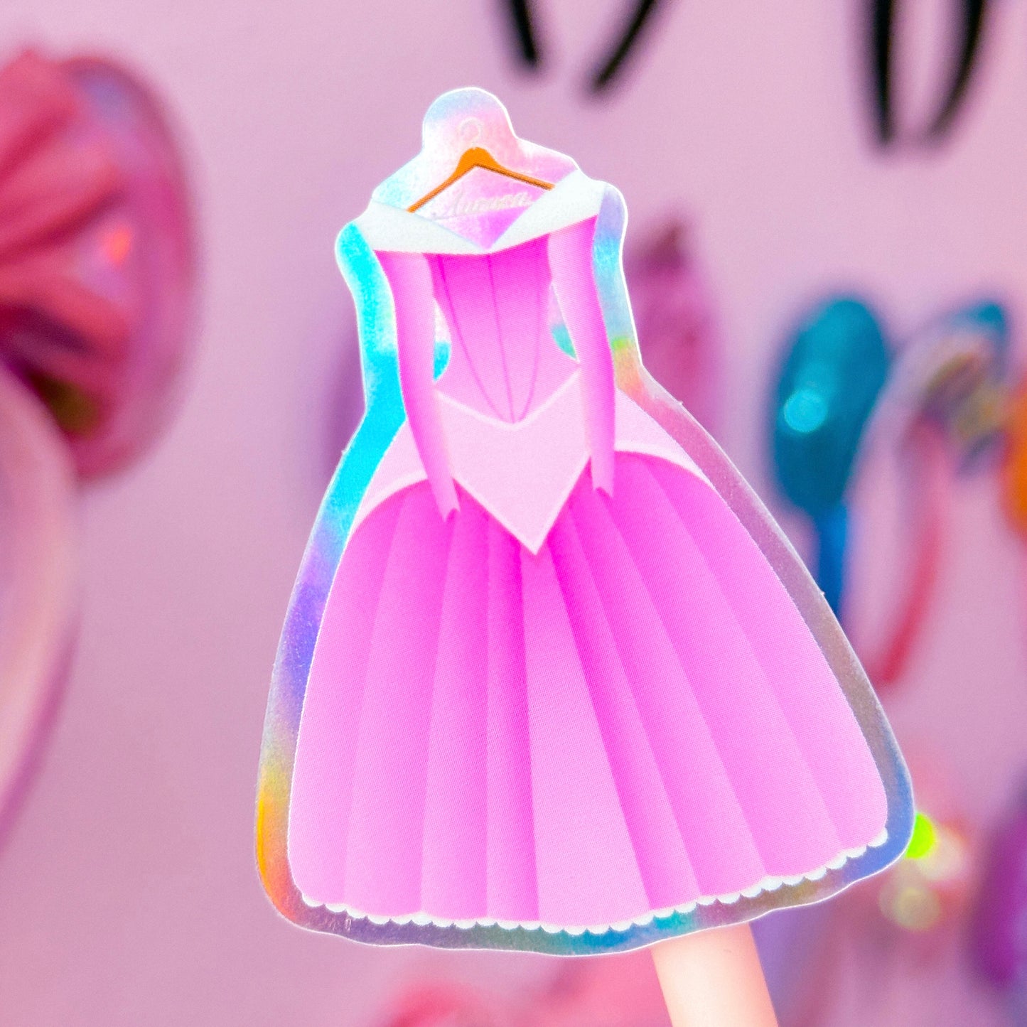 Waterproof Sticker - (Aurora) Dresses