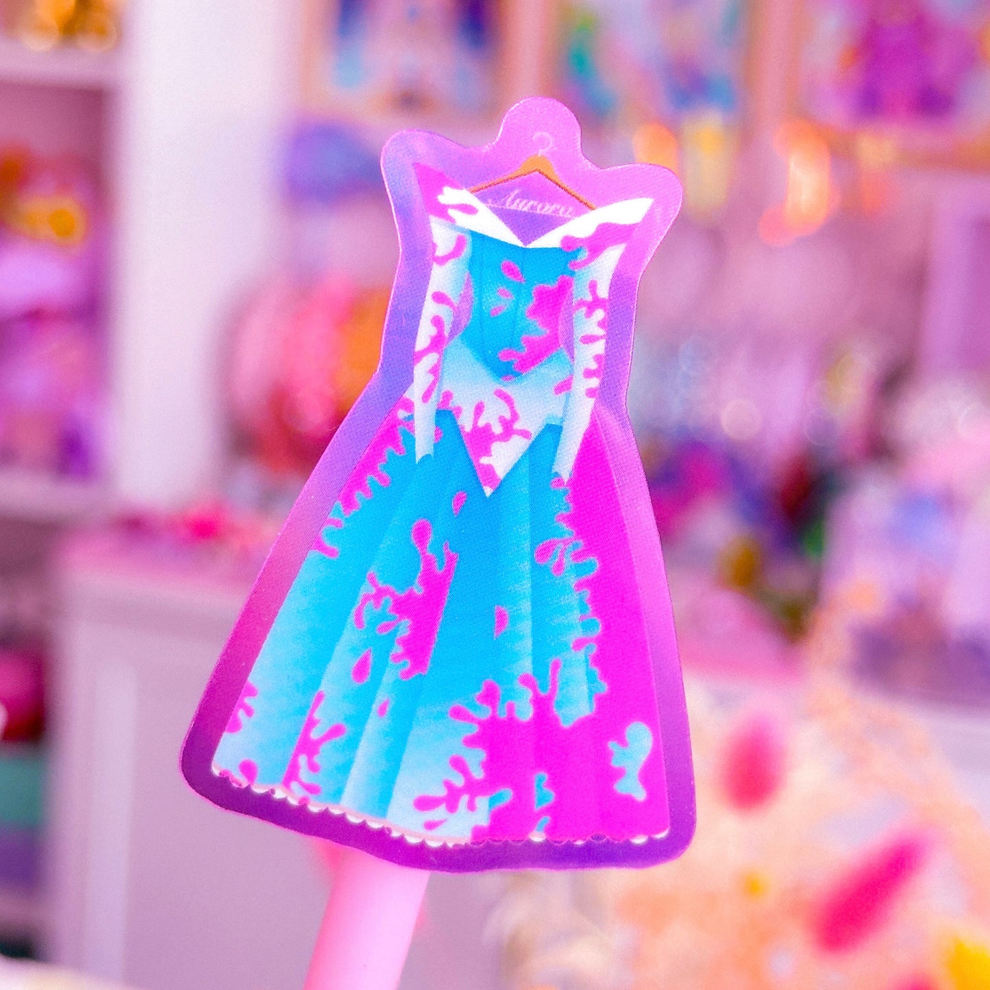 Waterproof Sticker - (Aurora) Dresses