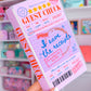 3.5x7.5 Junk Journal Storage Book - Guest Check (PURPLE)