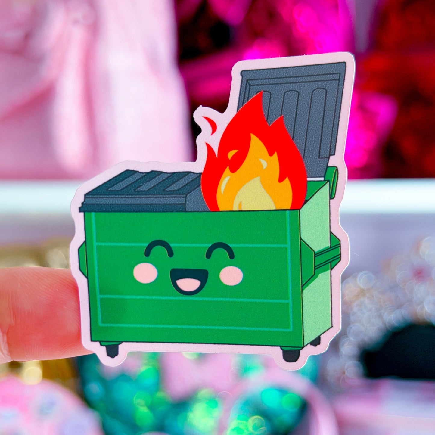 Waterproof Sticker - DUMPSTER FIRE