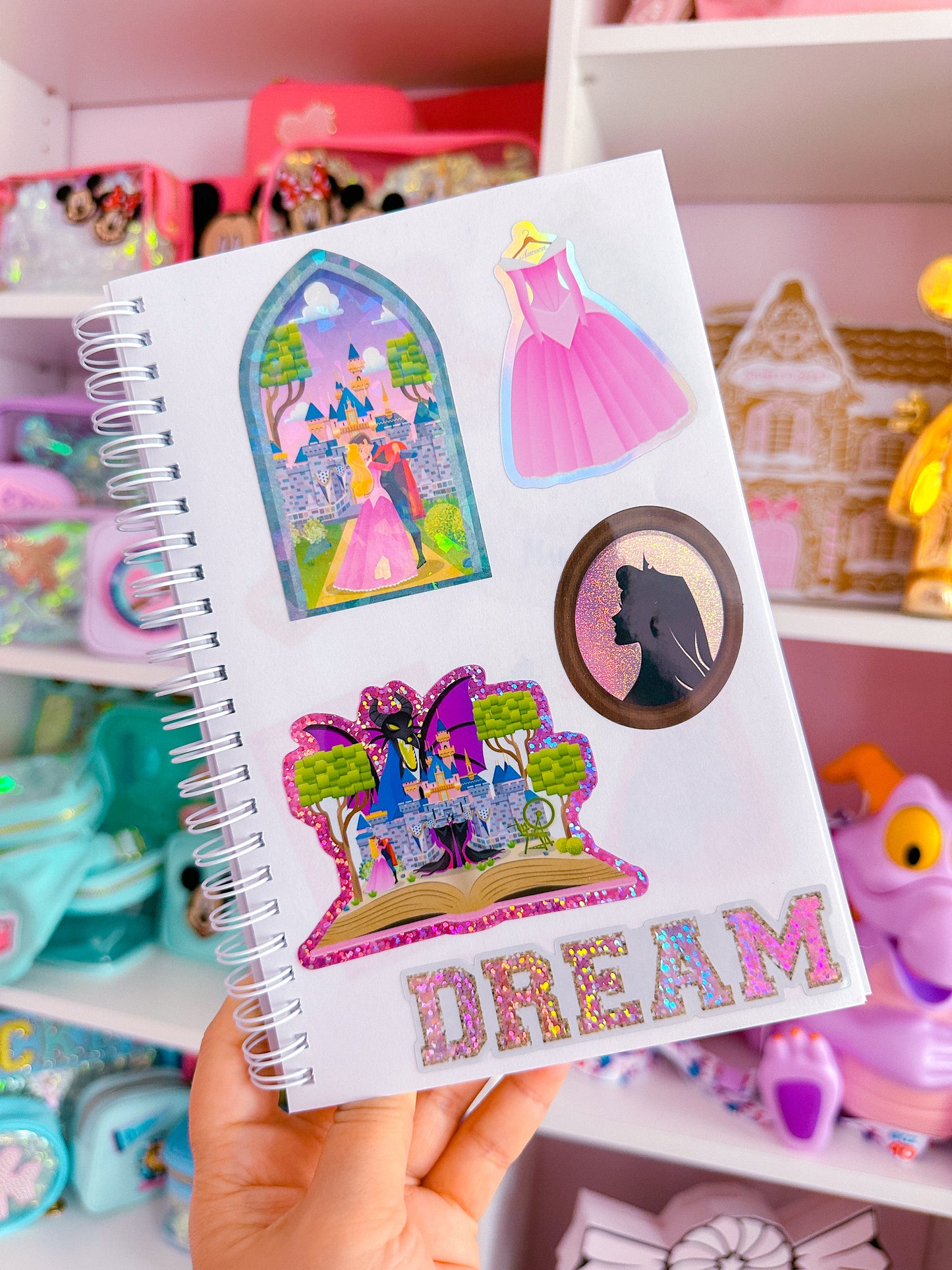 Waterproof Sticker - (Aurora) Princess Profile