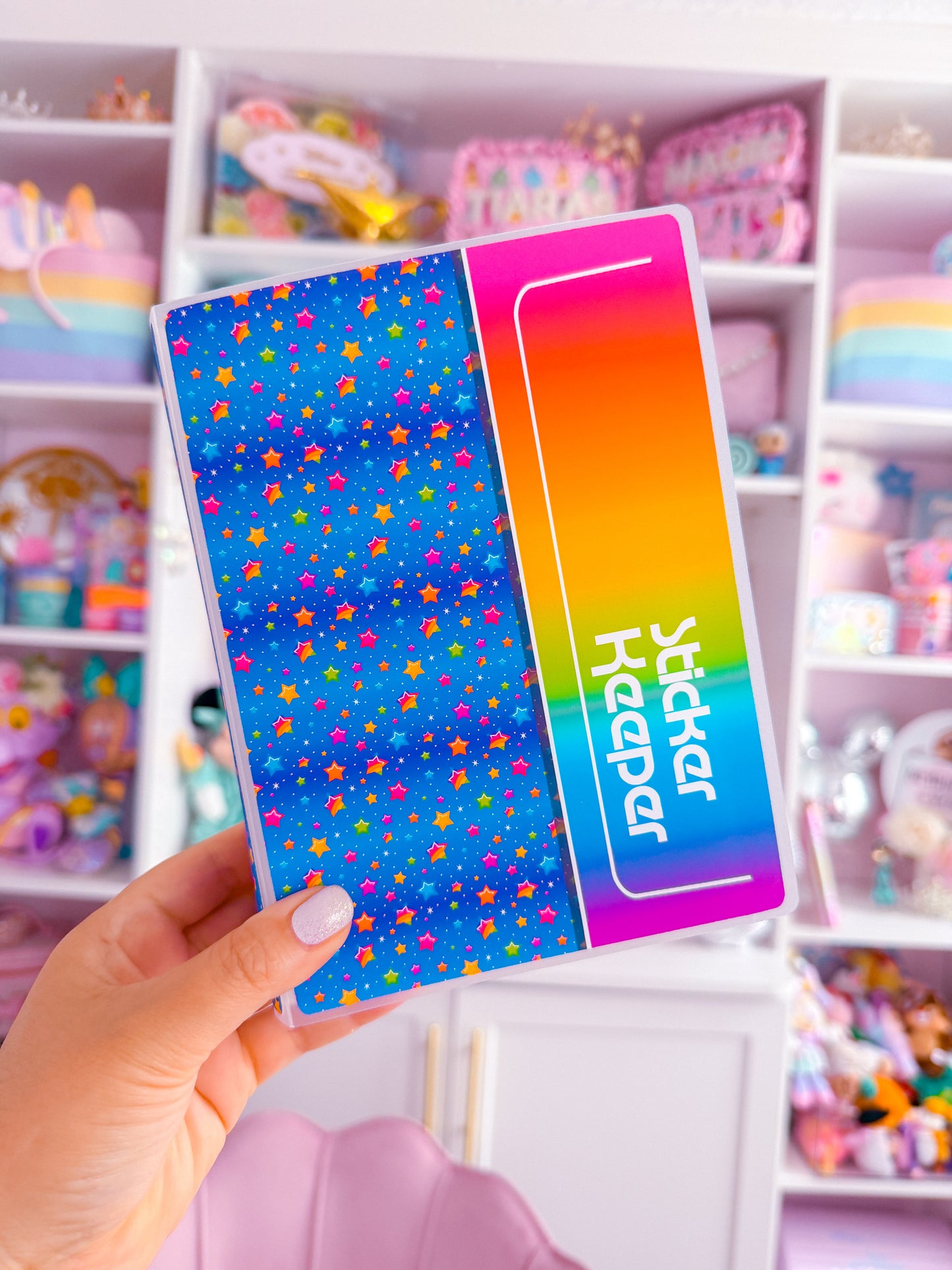 5x7 LARGE Sticker Storage Book - Sticker Keeper