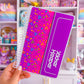 5.25x8.5 Reusable Sticker Release Book - Sticker Keeper (Purple)