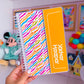5.25x8.5 Reusable Sticker Release Book - Sticker Keeper (Yellow)