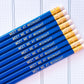 Personalized Pencils - Gold Stamped Swiftie Version