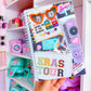 A5 SIZE Reusable Sticker Book - ERAS Flatlay