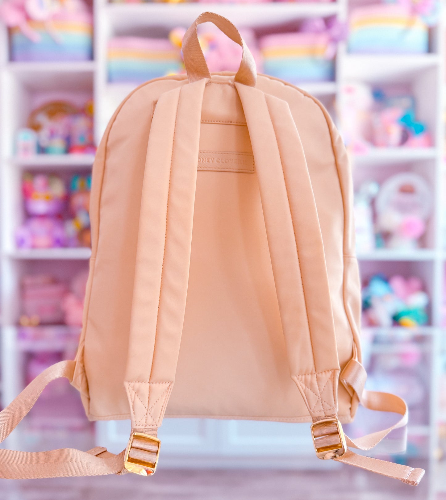 Stoney Clover Lane - Classic Backpack (Sand + OG FABLE Patches STUCK ON)