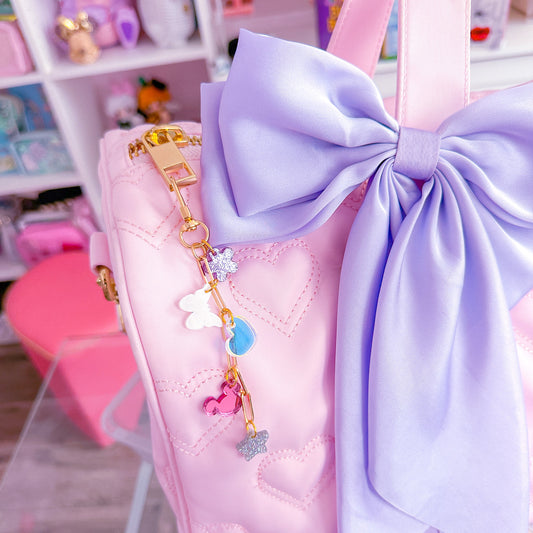 Zipper Pull & Acrylic Charms - Tabitha's Birthday Collection