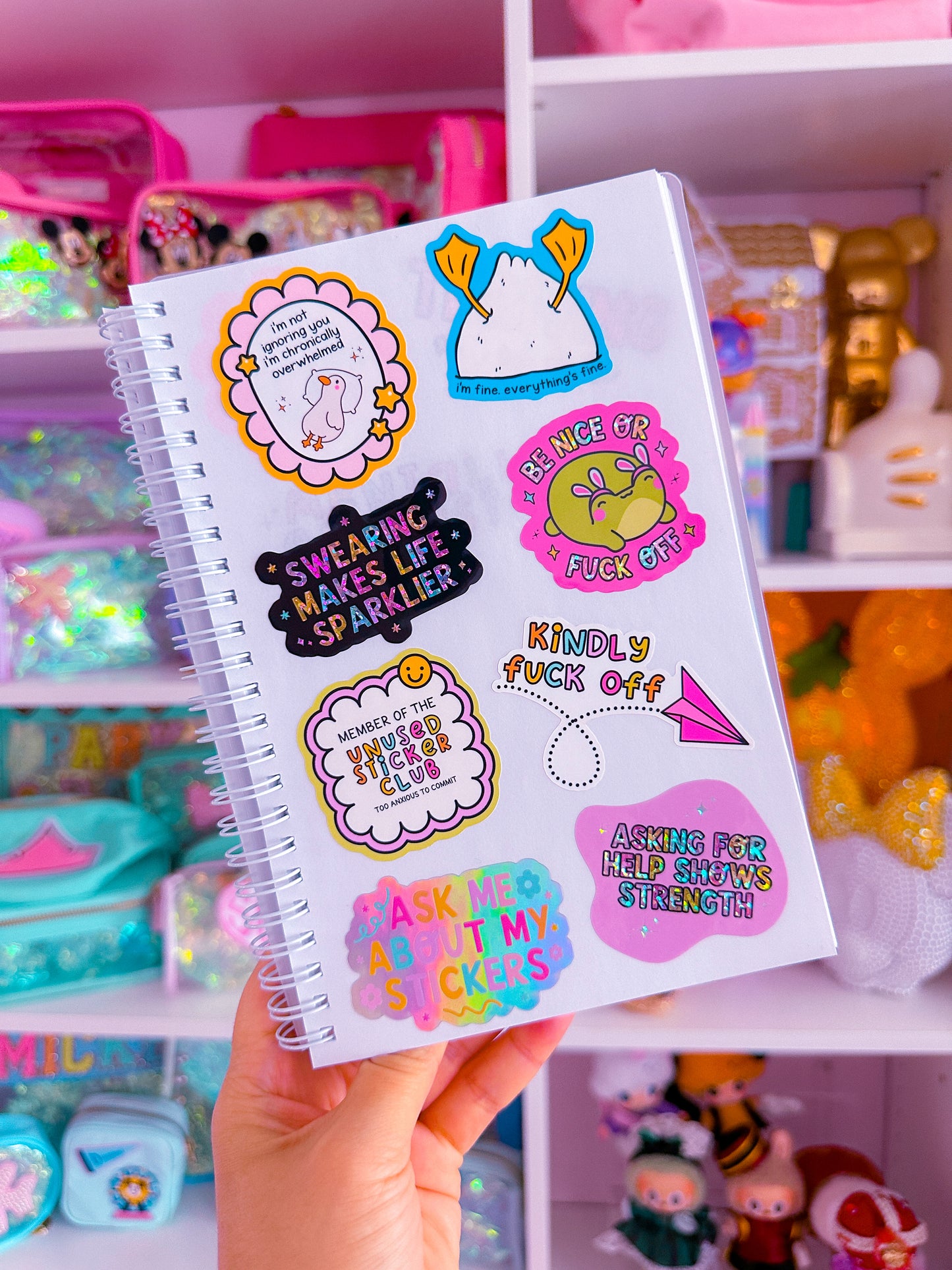 Waterproof Sticker - I Start Working When Coffee Does