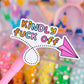 Waterproof Sticker - Kindly F Off
