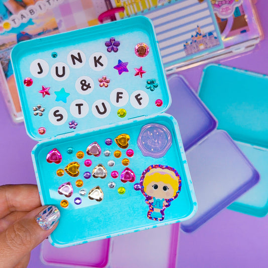 Journaling Paper Sticker - Pastel Trinket Trays