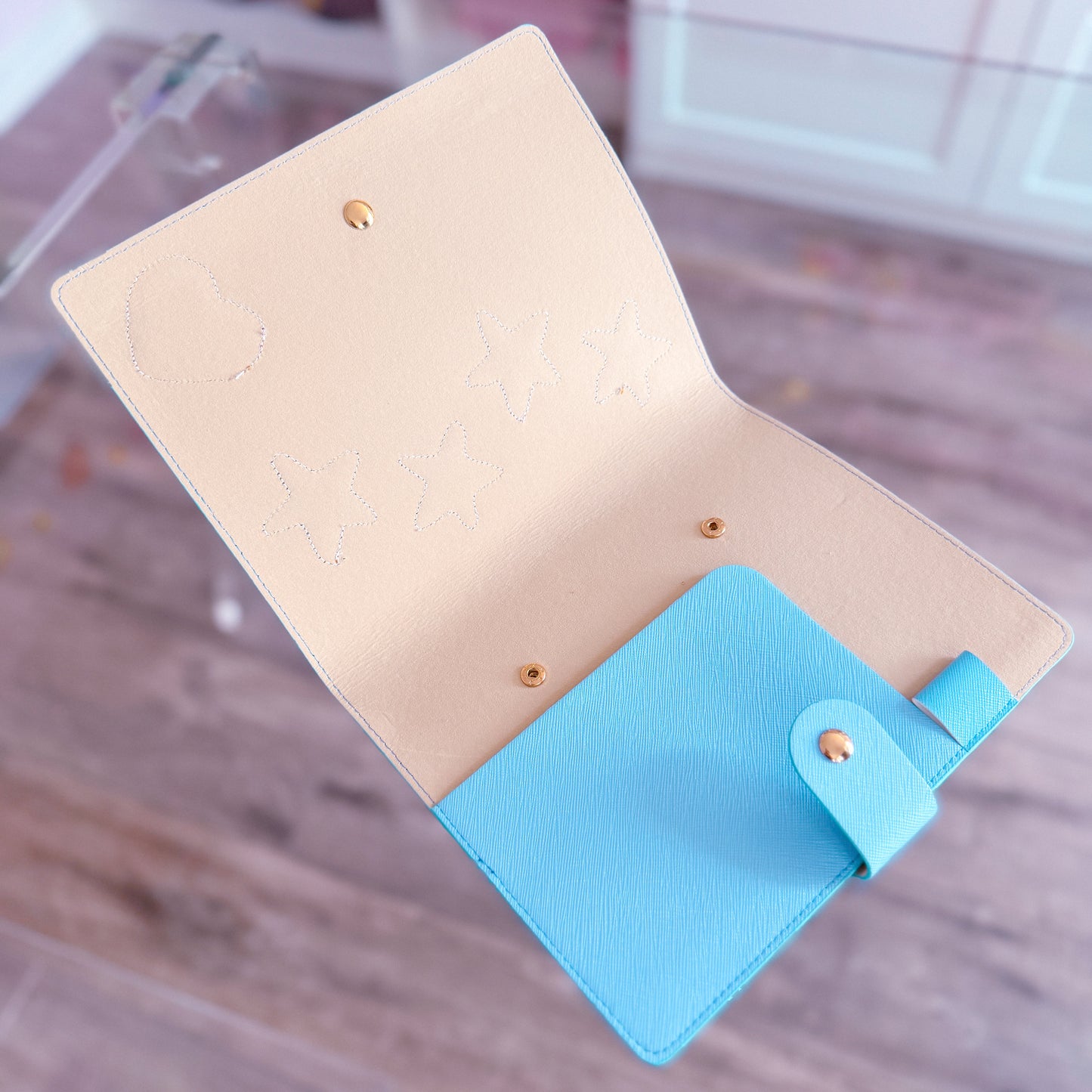 Stoney Clover Lane - Notebook Cover A5 Size (Periwinkle)