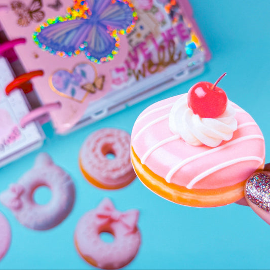Journaling Paper Sticker -  Coquette Donuts